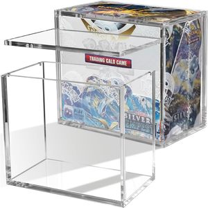 Modern Acrylic Floor Standing Trading Card Game Box <b>Display</b> Case Dustproof UV Protection Moisture Resistant Scratch Proof - Product Image 2