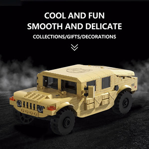 Xbert 66005 510Pcs Xe H1 Off Road Xe Mô Hình Gạch Giáo Dục Bộ Sưu Tập Trẻ Em Của Đồ Chơi Quà Tặng Xây Dựng Khối Bộ - Product Image 4