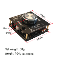 WUZHI AUDIO ZK-502H HIFI Niveau Haut-Parleur Amplificateur Carte Son Module 2.0 Stéréo BT Numérique TPA3116 50Wx2