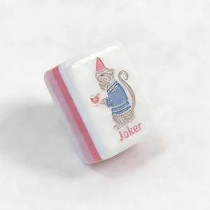 Set Completo di Mahjong Americano in Acrilico Rosa a 4 Strati con 160 Tessere, Gioco di Lusso per Adulti - Product Image 1