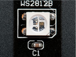 Dc12v 112b led 디지털 스트립, 30leds/m,5m/릴, Epistar led 칩 5050 smd rgb ws2811 led 빌드 - Product Image 2