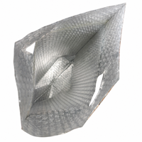 Sac d'expédition isotherme réutilisable, enveloppe thermique à bulles auto-adhésive, pochettes à bulles en aluminium pour la livraison de produits alimentaires et de boissons en chaîne du froid, SGS CE
