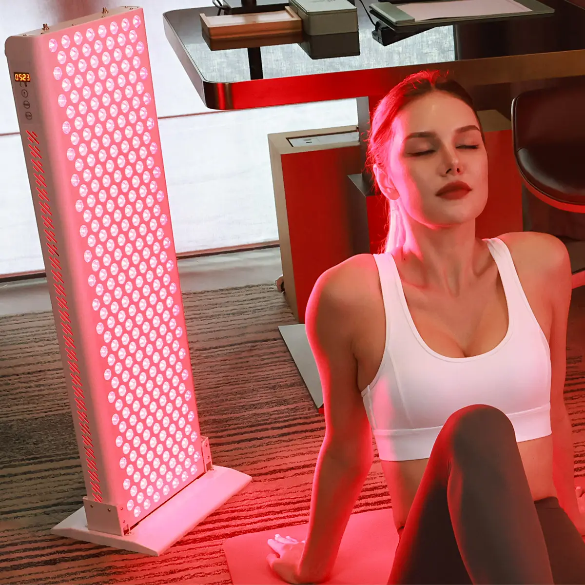 IDEATHERAPY HALF Body Pain Relief 660nm 850nm Near Infrared Led Red Light Therapy Panel PDT Machine physical therapy equipment