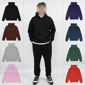 Sweat-shirt à capuche unisexe en coton de haute qualité, surdimensionné, streetwear, confortable, doux, logo personnalisé en usine, commande en gros - Product Image 2