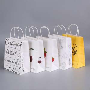 Sac cadeau de luxe en kraft recyclable KM personnalisé, brun ou blanc, pour l'artisanat ou les bougies, fabricant de sacs en papier - Product Image 5