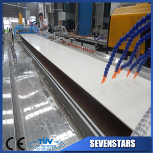 Nhựa PVC Bìa Trần bảng điều khiển máy làm PVC hồ sơ/Panel tường Dây chuyền sản xuất/máy đùn - Product Image 5