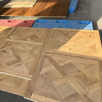 Parquet Versailles Noyer Chêne Teck Meilleur Prix Noyer Américain Parquet Versailles Plancher en chêne contrecollé Dalles de bois