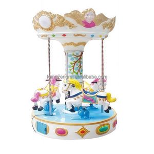 Manège de luxe 6 places sur le thème de l'anime pour parc d'attractions pour enfants, machine de jeu à monnayeur avec plateau tournant 3 places, matériel - Product Image 3