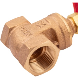 Vanne à opercule en laiton YOD OEM PN25 en bronze et cuivre, à passage plein, 2 pouces, pour raccords de plomberie et connecteurs de tuyauterie - Product Image 4