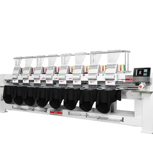 BAI computer eight heads embroidery machine for clothes/garment/t-shirt