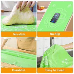 <span class=keywords><strong>Tapis</strong></span> de cuisson en silicone sans BPA, grand <span class=keywords><strong>tapis</strong></span> de pâtisserie en silicone antiadhésif, <span class=keywords><strong>tapis</strong></span> à rouler la pâte pour la pâtisserie - Product Image 4