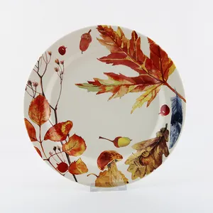 European Style 16pcs porcelain round chinese restaurant dinnerware /wholesale tableware with full design