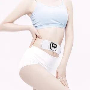 relieve menstrual cramp pain electric massage warm heating pad rechargeable menstrual period pain relief heat patch CE ROHS
