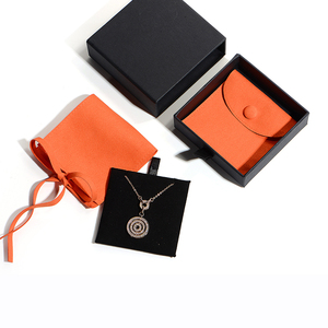 Изготовленный на заказ Логотип Печатный элегантный ящик коробка кулон шпилька Подарочная коробка уникальная коробка для упаковки ювелирных изделий - Product Image 2