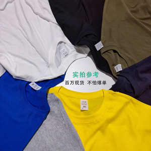 เสื้อยืดผู้ชายไซส์ใหญ่ พิมพ์โลโก้ได้ ระบายอากาศดี สีไม่ตก SMLXLXXL3XL4XL5XL6XL - Product Image 2