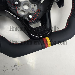 Volante Deportivo de Cuero Liso para Volkswagen Golf 8, Precio al por Mayor, Inventario al por Mayor - Product Image 3