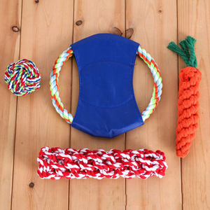 Toptan özel yeni tasarım hayvan dayanıklı pamuk ipi Pet oyuncaklar için köpek çiğneme oyuncakları - Product Image 4