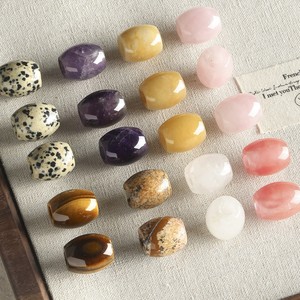 Large Hole Natural Speckled Tiger Eye Barrel Shape Loose Beads DIY Beading Materials For Handmade Sweater Chain <b>Necklace</b> Jewelry - Product Image 1