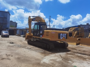 Excavadora de cadenas Caterpillar 330D usada, original de Japón, pocas horas de trabajo, excavadora de construcción de 33 toneladas - Product Image 4
