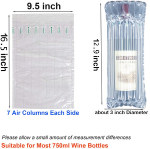 Vente en gros de sac transparent HDPE antichoc <span class=keywords><strong>bulle</strong></span> pour colonne d'air, sac recyclable de 60m d'épaisseur pour bouteilles, <span class=keywords><strong>film</strong></span> de protection bord - Product Image 6