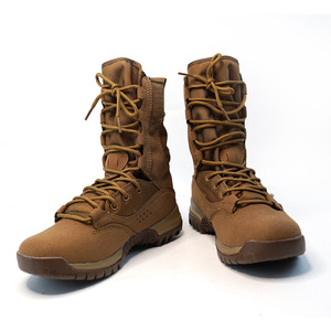 <span class=keywords><strong>Bottes</strong></span> tactiques pour hommes, style désert, hautes, pour la randonnée en plein air, le trekking, l'entraînement, le camping, l'escalade, le travail, durables et respirantes - Product Image 6