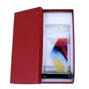 मौक 10 पीसी 3 डी लेजर कट एक्रिलिक क्रिस्टल ट्रॉफी के साथ Uv प्रिंटिंग टिकाऊ और पर्यावरण अनुकूल अनुकूलन योग्य - Product Image 3