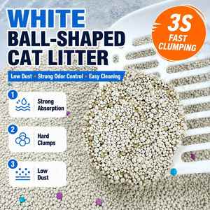 OEM Natural Bentonite Cat Litter Fast Water Absorption Strong Clumping Agglomeration Excellent Deodorant Bentonite Cat <b>Sand</b> - Product Image 2