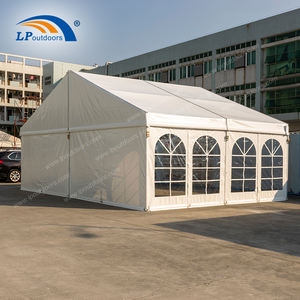6x9 6x12 açık su geçirmez çadır 100 kişi marquee çadır ahşap zemin bahçe kutlama eğlence çadırı catering olay için - Product Image 6