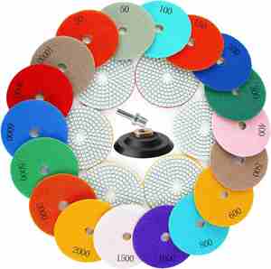 Flexible Engineered Stone Diamond <b>Polishing</b> Pad - Product Image 2