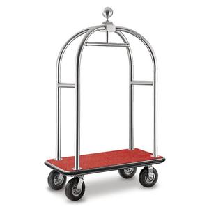 Carrello dell'<span class=keywords><strong>hotel</strong></span> del carrello dei bagagli del Bellman dell'acciaio inossidabile dell'<span class=keywords><strong>hotel</strong></span> resistente - Product Image 3