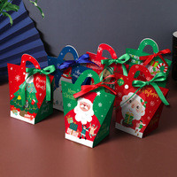 Kotak Hadiah Natal Kreatif Desain Baru Kotak Hadiah Malam Natal Kotak Permen Kosong