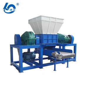 Kim Loại Shredder Thép Công Nghiệp Nhôm Có Thể Máy Nghiền/Di Động Đôi Trục Chất Thải Sắt Xe Vỏ Kim Loại Shredder Máy