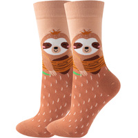 Fabricants de chaussettes OEM Chine Chaussettes fantaisie amusantes en coton personnalisées Chaussettes champignon en gros
