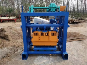 Maßge schneiderte QT40-2 hoch effiziente Hohl ziegel maschine Manuelle Block herstellungs maschine - Product Image 6