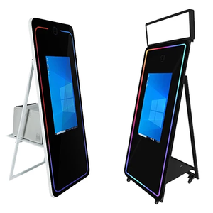 2025 Chất Lượng Cao Ảnh Tự Sướng Ma Thuật Gương Ảnh Gian Hàng Roamer Kiosk Cho Các Sự Kiện Gian Hàng Ảnh Gương Với Máy Ảnh Và Máy In Phần Mềm - Product Image 2