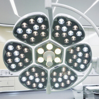 Lampe d'opération LED sans ombre pour bloc opératoire médical et vétérinaire, équipement de plafond