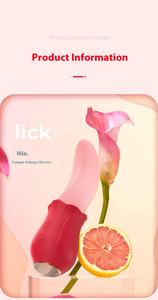 Vibrador rosa para mujer alimentado por USB Stick <span class=keywords><strong>Tie</strong></span> Tongue Lick Vibrosiator Artículos sexuales eléctricos al por mayor - Product Image 5