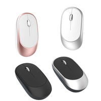 Souris sans fil USB pour ordinateur portable, ultra-mince, ergonomique, portable, mini-souris 2.4g, pour ordinateur portable, bureau, entreprise, tout-en-un