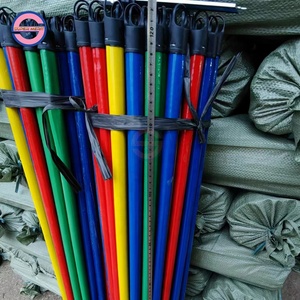 Balais de nettoyage en gros de Chine : Balais en plastique avec manche en bois et support pour <span class=keywords><strong>balai</strong></span>, bâtons de <span class=keywords><strong>balai</strong></span> revêtus de PVC - Product Image 6