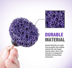 Disques abrasifs en nylon de 2 et 3 pouces <span class=keywords><strong>pour</strong></span> <span class=keywords><strong>meuleuse</strong></span> d'angle - Disques poly abrasifs <span class=keywords><strong>pour</strong></span> l'élimination de la rouille et des revêtements - Product Image 3