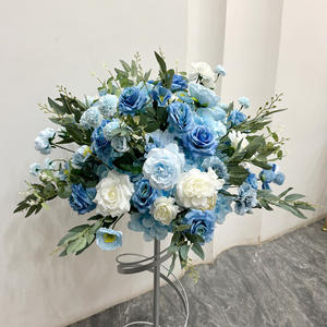 Centro de Mesa de Flores de Seda para Boda, Bola de Flores Artificiales para Centros de Mesa, Arreglo Floral para Decoración de Bodas - Product Image 6