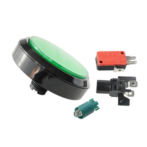 Máy Arcade Jumbo <span class=keywords><strong>100Mm</strong></span> Nút Nhấn Được Chiếu Sáng - Product Image 4