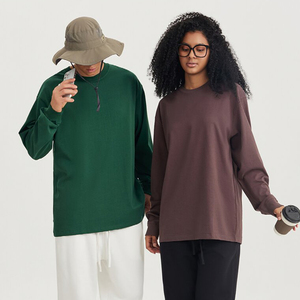 Wholesale Custom High Quality 100% Cotton O-neck <b>Long</b> Sleeve t Shirt for Custom logo <b>Men</b> <b>Tshirt</b> - Product Image 6