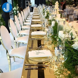 Salle <span class=keywords><strong>de</strong></span> mariage gâteau chaises blanc chaises <span class=keywords><strong>de</strong></span> salle <span class=keywords><strong>de</strong></span> banquet <span class=keywords><strong>chaise</strong></span> en cuir blanc - Product Image 6