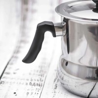 Casserole sifflante en acier inoxydable avec couvercle, vente chaude d'usine, 1,0 l, 1,5 l, 2 l