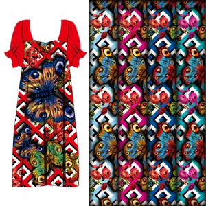 Island Style Custom Design Micronesia Chuuk Guam Hawaiian Fiji Aloha Print Fabric 100% Polyester Fabrics For Dress Mumu Skirt