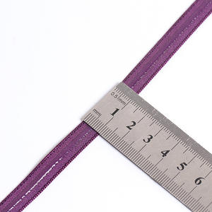 Bande élastique antidérapante colorée de 10 mm en polyester/spandex pour bretelles de sous-vêtements, accessoires de couture pour vêtements - Product Image 5