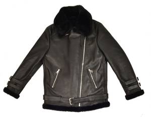 Abrigo de Piel de Oveja de Doble Cara para Mujer VRGSW0096 Galvaine TR, Ropa de Abrigo Moderna para Invierno, Primavera y Otoño - Product Image 1