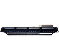 Penawaran Panas Harga Pabrik 1U 24Port Cat6/Cat6a UTP Patch Panel