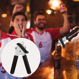 Professional Tin Manual Can Opener Multifunctional Stainless Steel <b>Beer</b> Grip Opener Side Cut Cans <b>Bottle</b> Opener Kitchen Gadgets - Product Image 4